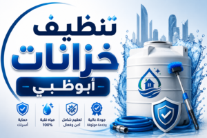 شركة تنظيف خزانات في ابوظبي | غسيل وتعقيم مع خصم يصل الي 30%