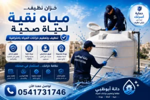 شركة تنظيف خزانات المياه في ابوظبي : 5 أسئلة قبل الحجز